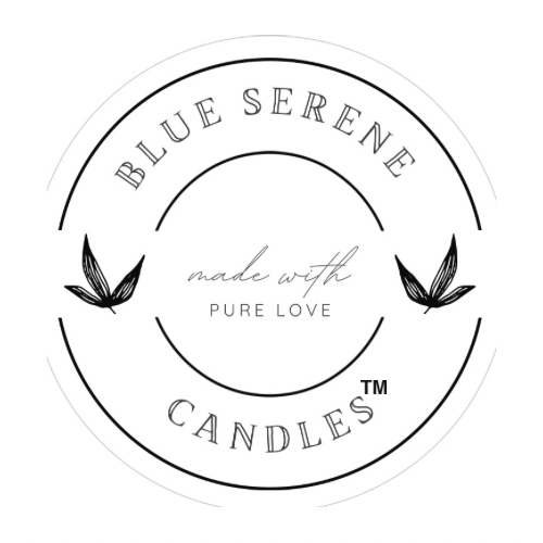 Blue Serene Candles 
